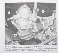 Fiat 126p Popychacz pompki paliwowej