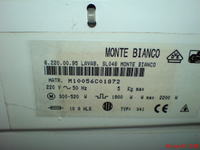 Monte Bianco schemat bądź instrukcja