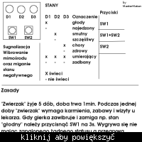 Prosta gra "tamagochi" (dokończenie schematu)