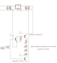 Zegar na wyswietlaczach W. catoda - ATmega8