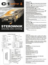 Jak podłączyć siłownik bagażnika do sterownika Cyklop C1?