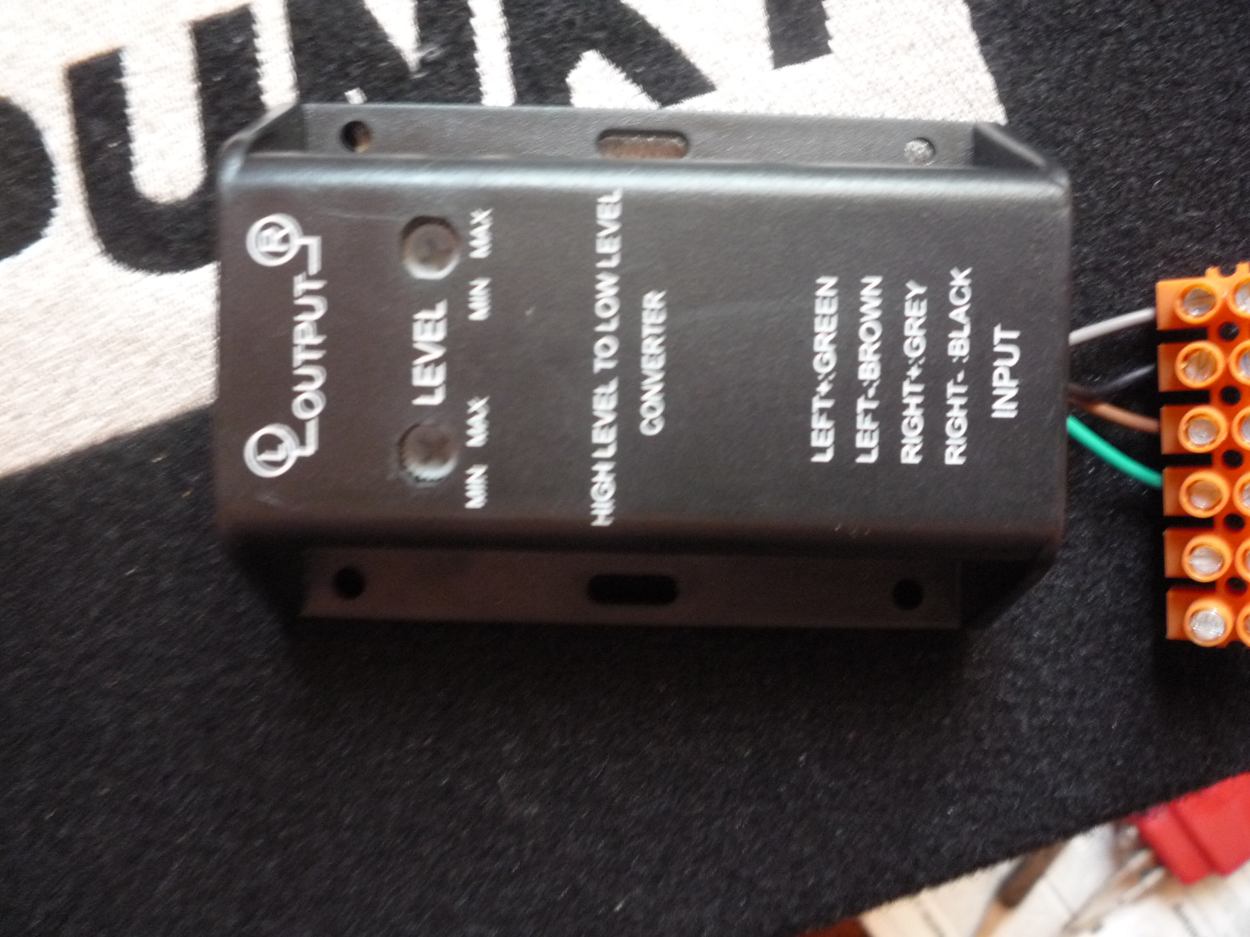 Jak podłączyć wzmacniacz blaupunkt ema 260 z high low level converter