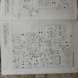 Schemat elektryczny samochodu w książce naprawczej
