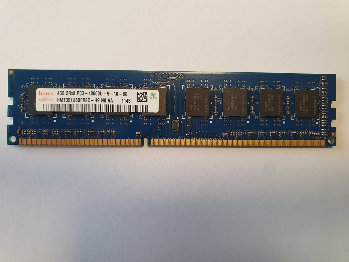 LOT DE 2 Barrettes M&eacute;moire Vive RAM 8GB 2Rx8 DDR3 PC3L 12800S SK Hynix EUR 22,00 - FR