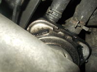 Golf 4 AHF 110 km wyciek płynu chłodniczego pod filtrem oleju.