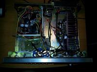 Wzmacniacz na kostkach tda 7294 w obudowie z deck-a Wzmacniacz na kostkach tda 7294 w obudowie z deck-a