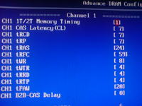 OCZ 1600Mhz CL7 - jak ustawić całą reszte timingów ?