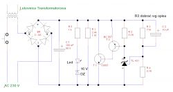 Temperature "stabilizer" for transformer soldering iron