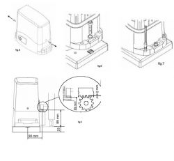 Napęd bramy przesuwnej - silnik działa - brama nie otwiera