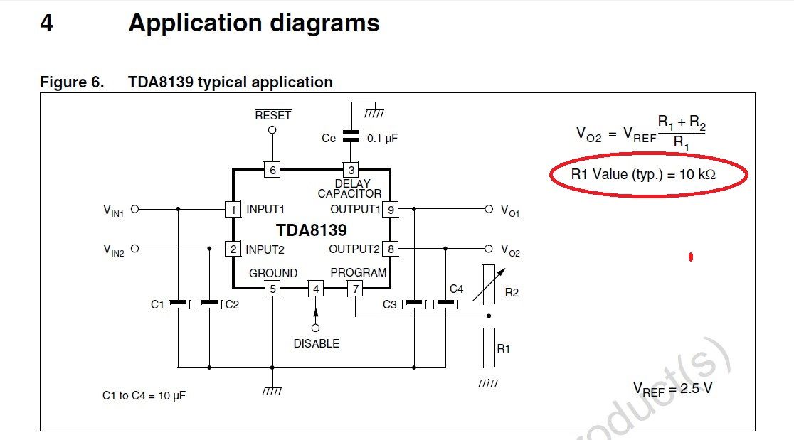 Tda8139 схема включения