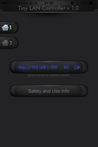 What features should be added to the Tiny OnOff app for iPhone?