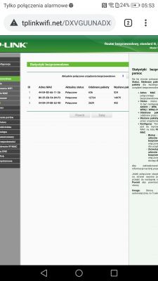 Brak łączności z TP-LINK WR841N na telefonach - co robić?