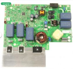 Moduł elektroniczny płyty indukcyjnej z różnymi komponentami