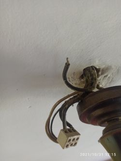 Jak podłączyć plafon w miejsce żyrandola? Problem z wyłącznikiem.