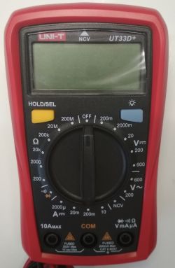 Minitest: Multimetr UNI-T UT33D+ Minitest: Multimetr UNI-T UT33D+