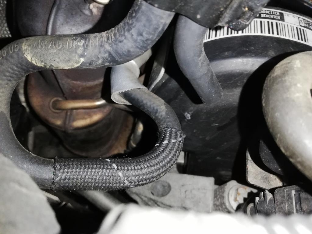 VW Caddy 2,0 TDI 140 PS Czujnik różnicy ciśnień błąd