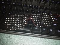 Podświetlane okulary szczelinowe