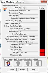 HP Pavilion DV7-3015ew - Nie ładuje baterii jak jest włączony.