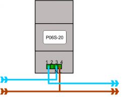 P06S-20/100 panel power consumption / energy consumption meter - test