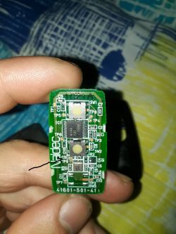 Mazda 626 - Pilot zamka centralnego nie działa. Brak kondensatora C3