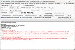 Error during device flashing in BK7231 Easy UART Flasher software