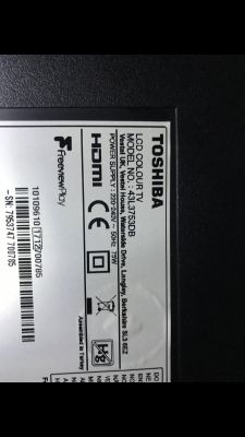 Toshiba 43L3753DB 17IPS62 17MB110: Red & Green Standby Light Blinking Issue - Help Needed!