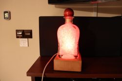 Lampka RGB sterowana przyciskami microswith Lampka RGB sterowana przyciskami microswith