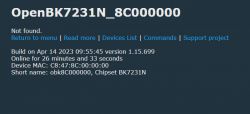 Using CH341A Programmer for BK7231N/CB3S Door/Window Sensor PB-69W VER 1.3: UART & OpenBK7231N_QIO