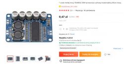 TDA8932 35W - Wzmacniacz cyfrowy mocy, moduł oparty o układ scalony