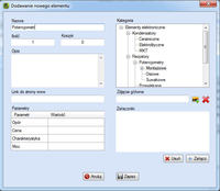 Katalog (z zamysłu) elementów elektronicznych
