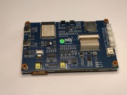 Waveshare ESP32-S3-LCD-4.3 Board Waveshare ESP32-S3-LCD-4.3 development board with visible connectors, chips, and ports.