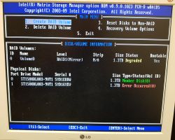 Replacing Failed Seagate Barracuda 1.5TB in RAID1 with WD Red 3TB: Degraded, Rebuild & OK Status Replacing Failed Seagate Barracuda 1.5TB in RAID1 with WD Red 3TB: Degraded, Rebuild & OK Status