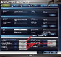 i5 3570k - BlueScreen przy podkręcaniu do 4.5 GHz, jak ustawić napięcia?