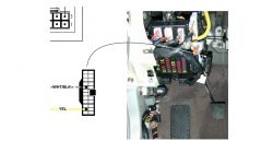 Hyundai SantaFe SM - Podłączanie uniwersalnej centralki do fabrycznej