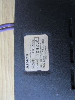 AIMOR CB-7100 - Braki w radiu, jakie to filtry mogą być