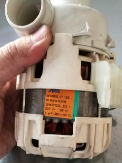 Zmywarka IKEA RENLING DW60 - Awaria i naprawa wirnika pompy myjacej.