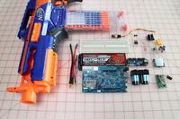 Autonomiczna wieżyczka strażnicza z LIDARem i czujnikiem PIR