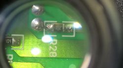 Identyfikacja układu sterującego CP5853T, tranzystora IGBT, rezystora i transoptora w przetwornicy