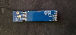 WiFi Module WK21034 with Connection Pins WiFi module PCB WK21034 with pin labels.