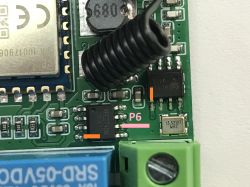433 MHz radio-controlled and Wi-Fi-controlled relay module – how do I pair the remote control? Firmw
