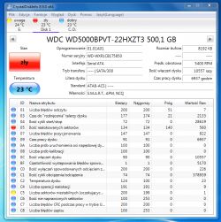 Eksperyment z uszkodzonym dyskiem HDD Toshiba MK6465GSXN - używanie dla danych niskiego priorytetu