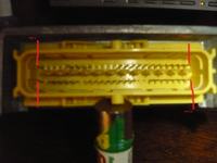 Nie mogę podłączyć sterownika airbag VW 1T0 909 605 D - 50 pinów