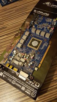 [Sprzedam] Karta grafiki SAPPHIRE HD 7870 GHz Edition 2GB GDDR5 - uszkodzona.