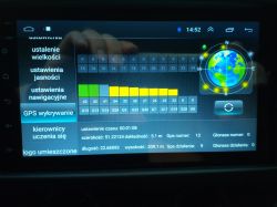 Radio DIN2 Android 9 - Nie pokazuje bieżącej prędkości