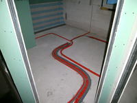 Straightening a Haupa Perlon Pilot for Cable Threading in Conduits