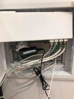 Brak internetu w nowym pokoju po podłączeniu do RJ-45 z patch panela - Multimedia światłowód