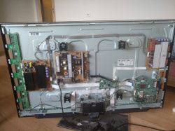 naprawa telewizora plazmowego samsung ps50c550g1w po uruchomieniu wyłącza się.