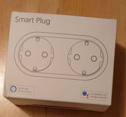 Box of a double smart plug.