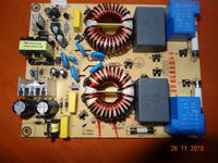 Candy Mod: CI 640 C - Uszkodzony zasilacz płyty indukcyjnej.