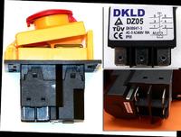 DKLD DZ05 3-Phase Switch Connection: Pin A1 Bridging Guide - Pin 6 for External Control